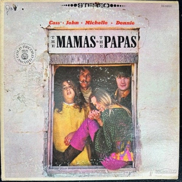 The Mamas and Papas - self titled 1966 on Dunhill DS 50010