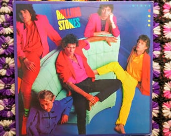 Rolling Stones - Dirty Work 1986 on Rolling Stone Records OC 40250
