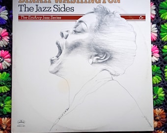 Dinah Washington - The Jazz Sides 1976 2 Lp compilation on Mercury EMS -2- 401