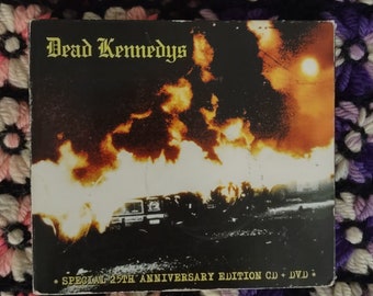 Dead Kennedy's Fresh Fruit For Rotting Vegetables 25th Anniversary Edition CD and DVD 2005 on Cherry Red MFO 42909