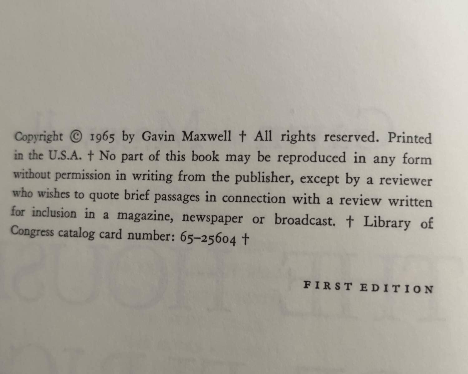The House of Elrig by Gavin Maxwell Copyright 1965 First Edition Published  by E P Dutton and Co - Etsy, image size:1500x1198