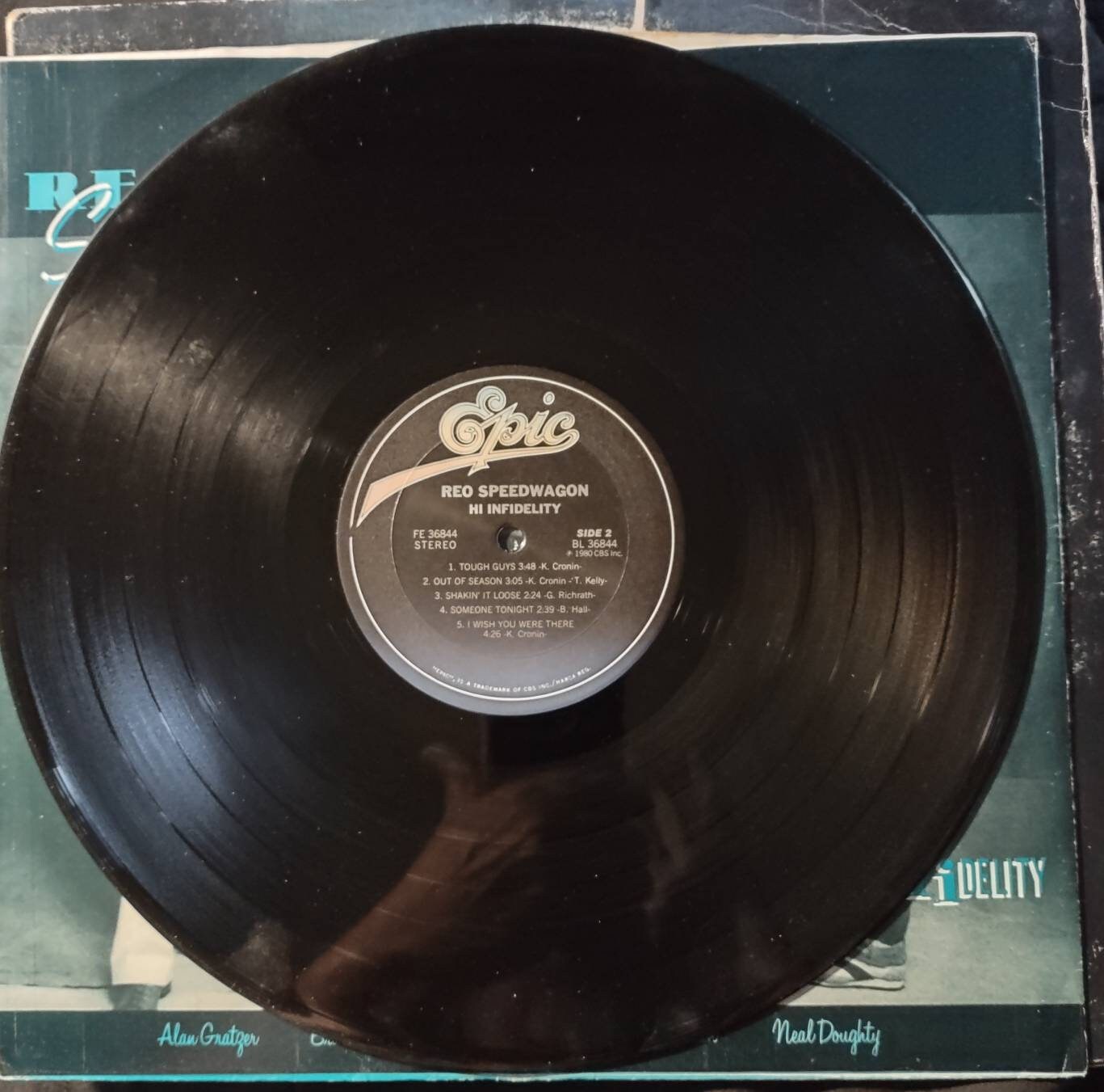 REO Speedwagon Hi Infidelity 1980 on Epic FE-36844 - Etsy