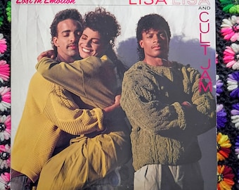 Lisa Lisa & Cult Jam- Lost in Emotion 1987 33 1/3 Rpm 12