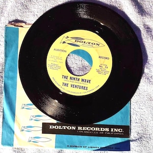 The Ventures - The Ninth Wave 1963 on Dolton No. 78 on 45rpm