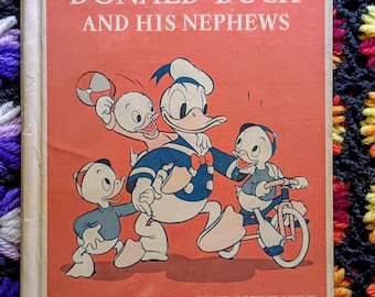 Donald Duck and His Nephews by Florence Brumbaugh copyright 1939-40 Walt Disney productions published by D.C. Heath & Co.