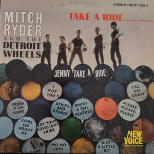 Mitch Ryder And The Detroit Wheels Take A Ride 1966 on New Voice 2000-S