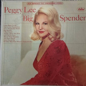 Peggy Lee - Big Spender 1966 on Capitol ST 2475
