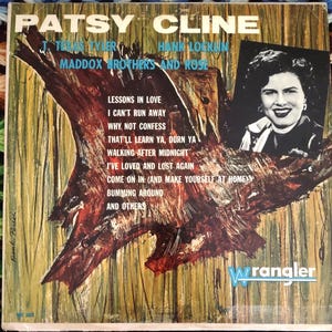Patsy Cline, T Texas Tyler, Hank Locklin, Maddox Brothers and Rose 1962 on Western WR 1001