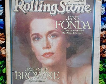 Rolling Stone Magazine March 9th, 1978 Issue No. 260 with Jane Fonda on the cover