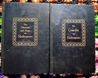 Vintage Shakespeare "Histories and Poems" Illustrated Edition, 1955, Spence Press