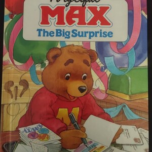 Forgetful Max The Big Surprise copyright 1988 published by Playmore