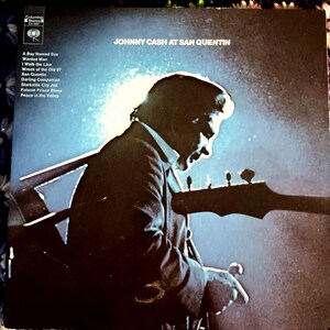 Johnny Cash At San Quentin 1969 on Columbia CS 9827