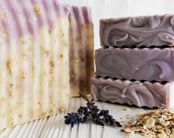 Lavender creamy scented soap bars