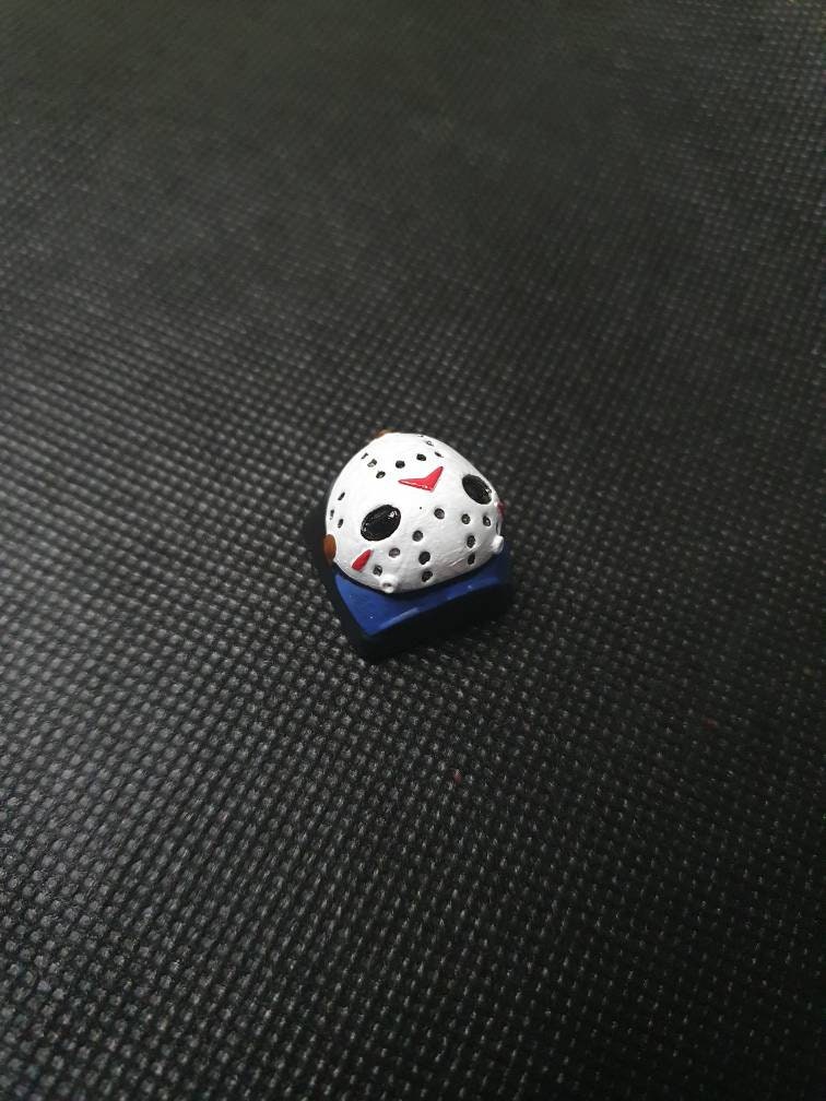 Artisan Custom Keycaps Keyboard Jason Voorhees Friday the 13th - Etsy