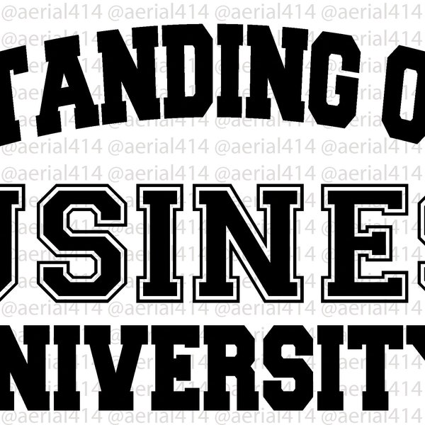 Standing on Business University 2024 PNG