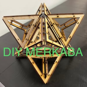DIY Merkaba/star tetrahedron