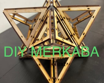 DIY Merkaba/star tetrahedron