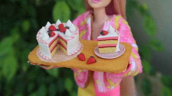 thumbnail image 2 of Dollhouse Miniatures Milk Cream Candy And Chocolate Fancy Cup Cake On Tier 2 of 11