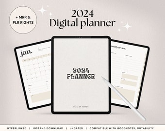 Ultimate PLR Planner with Master Resell Rights - Digital Journal & Product