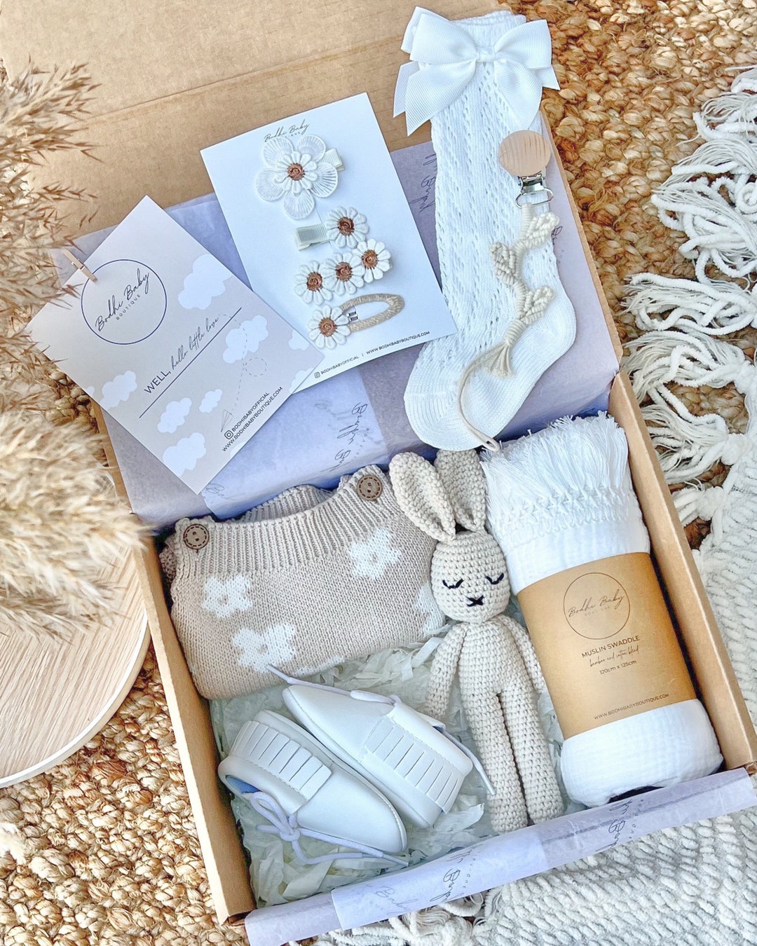 Baby Girl Gift Box, Personalized Baby Gift, Baby Girl Gift Set, Baby
