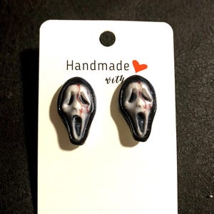 Ghostface Earrings