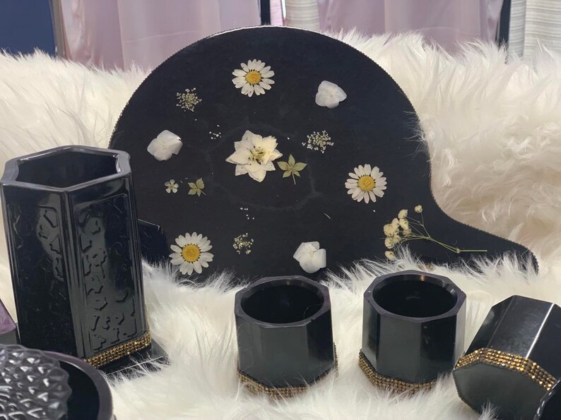 Luxury Bathroom Accessory Set Etsy