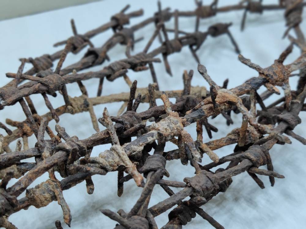 Fil De Fer Barbel Rouill WW1 Etsy France