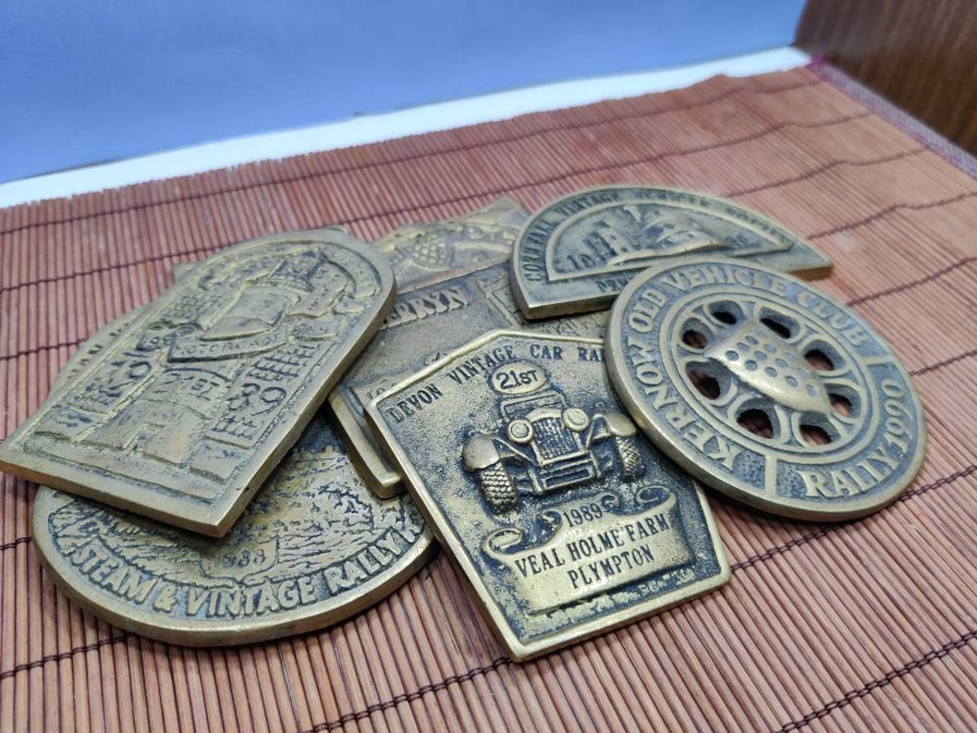 Vintage Car Rally Signs - Etsy