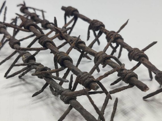 Rusty WW1 Barbed Wire - Etsy
