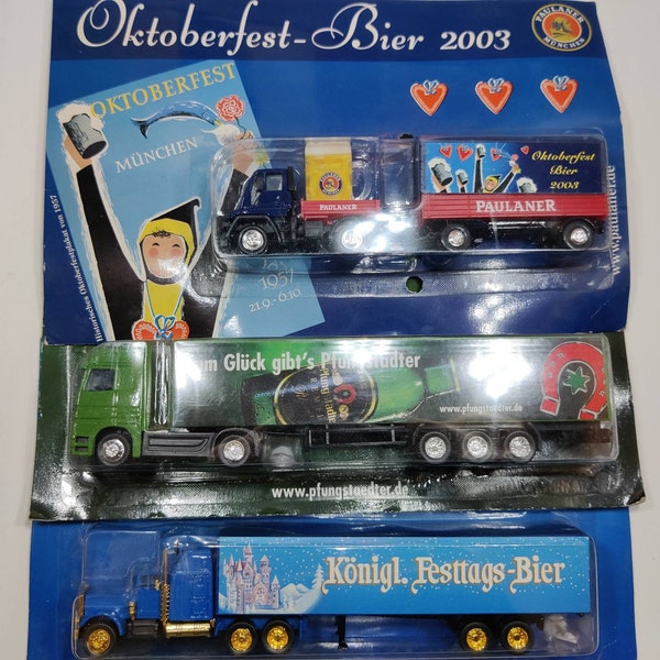 Collecting Beer Trucks. Paulaner Oktoberfest, Pfungstädler, Königl. Festtags-Bier