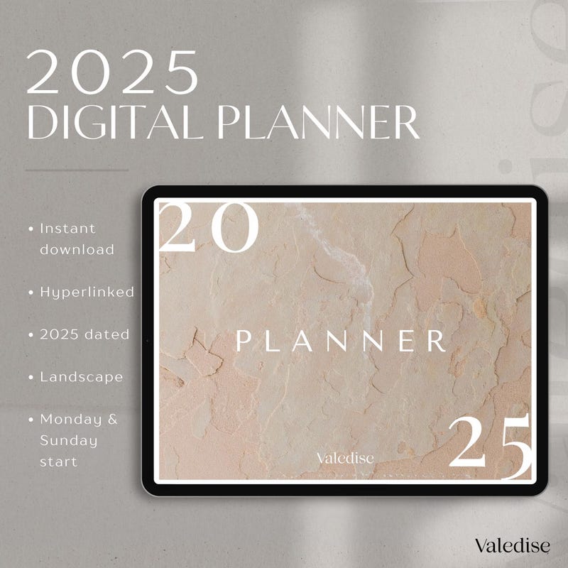 Easy Planner 2025 Etsy