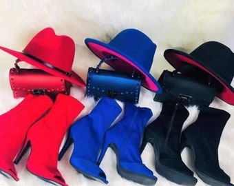 Hat Purse Shoes Set - Etsy