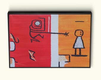 Cuadro sobre lienzo favorito de Ongo Gablogian, arte mural de Frank Reynolds, obra de arte It's Always Sunny In Philadelphia, póster impreso de alta calidad