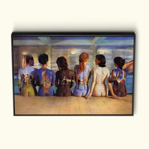 Pink Floyd Album Cover Canvas, Back Catalogue Wall Art, Iconic Music Band Artwork, High Quality Print Poster, Music Wall Decor, Wall Hanging