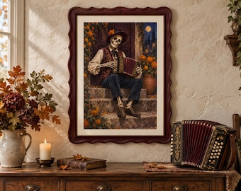 Bendragspelet, digitalt Halloween-tryck från vintage, utskrivbar konst