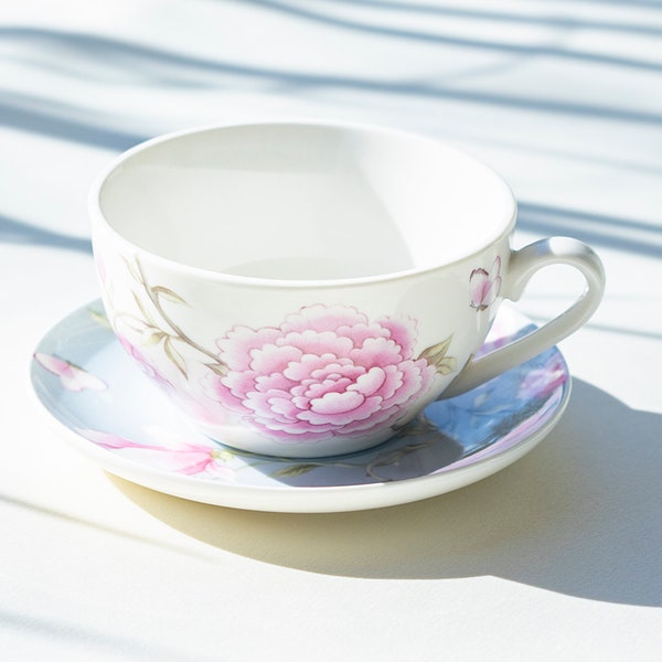 Magnolia Cup Saucer Etsy