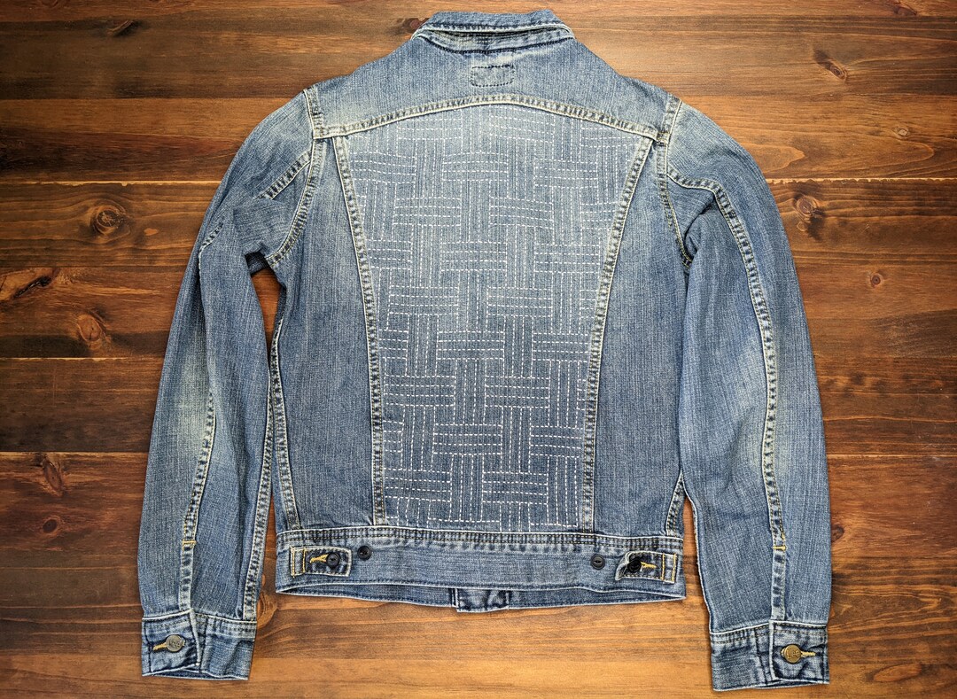 【EARIH】SASHIKO DENIM JACKET Studio D'Artisan 