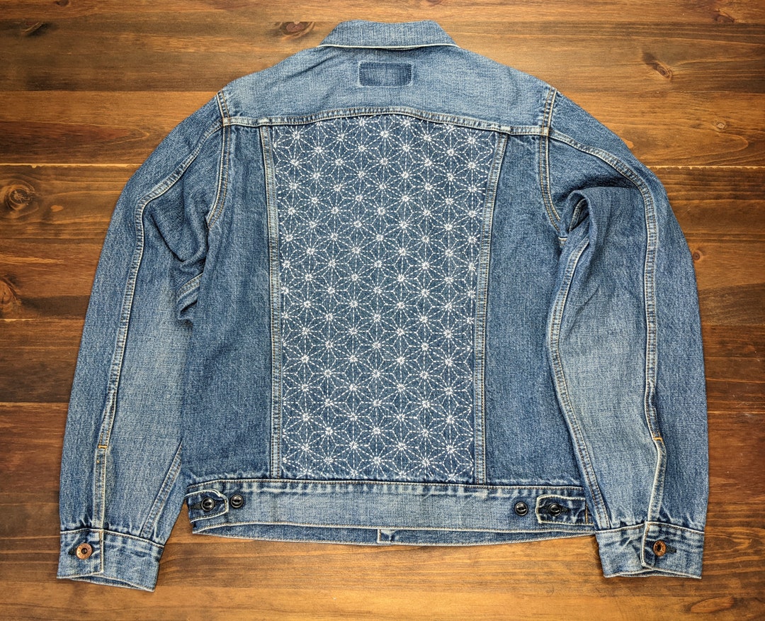 Sashiko Denim Jacket – trek2tinystudio