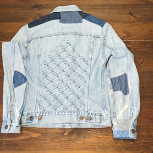 Levi&#39;s Denim Jacket Custom Sashiko BWM#30