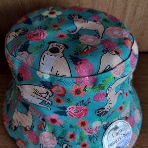 Dog Walkers Bucket hat reversible black One size Birthday party promotion