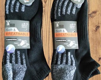 Männer Socken Gepolsterte Socken No Show 6 Paar Gr. 6 -11