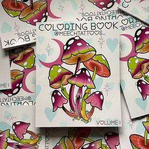 Coloring book ,tattoo art coloring book