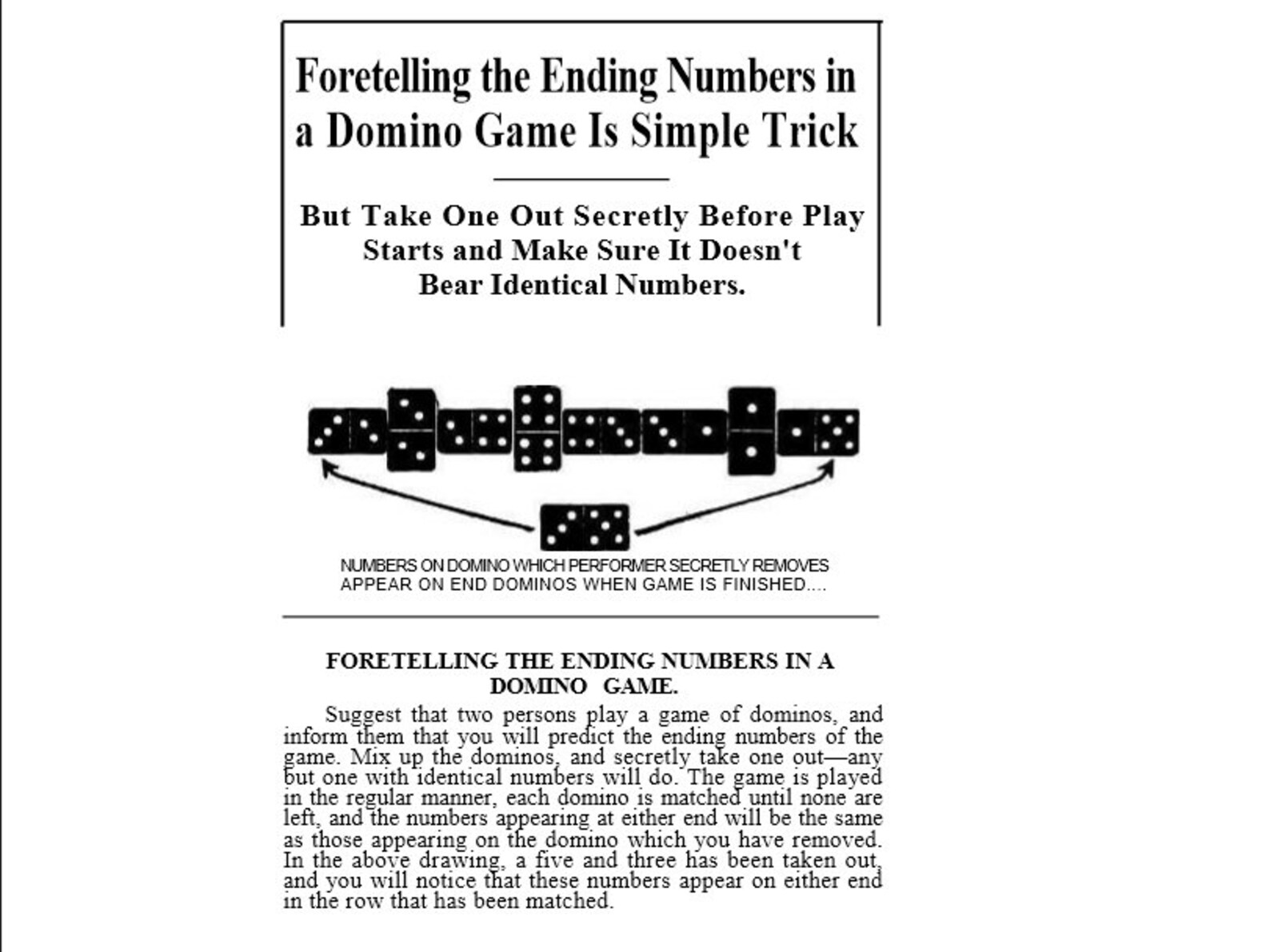 A Beginners Guide to Magic Tricks PDF Book 114 Pages Easy Childrens