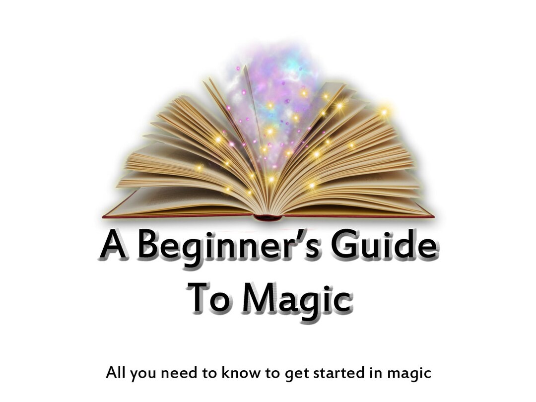 A Beginners Guide to Magic Tricks PDF Book 114 Pages Easy Childrens