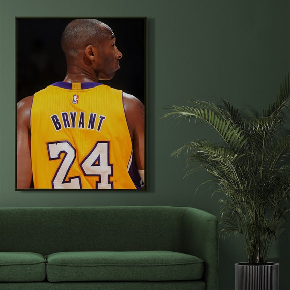 Kobe Bryant Poster Kobe Bryant Wall Art Kobe Bryant Print Etsy