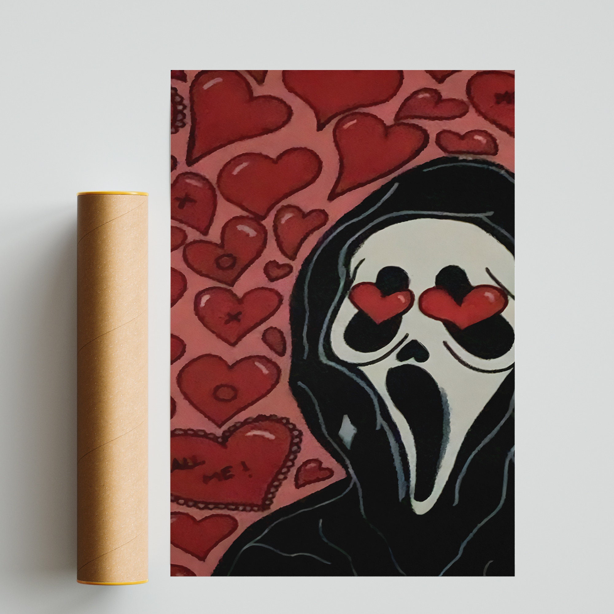 Scream Movie Bathroom Art Ghostface Halloween Horror Etsy