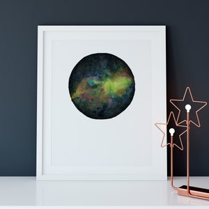 Watercolor Galaxy | Digital Print | Printable Art