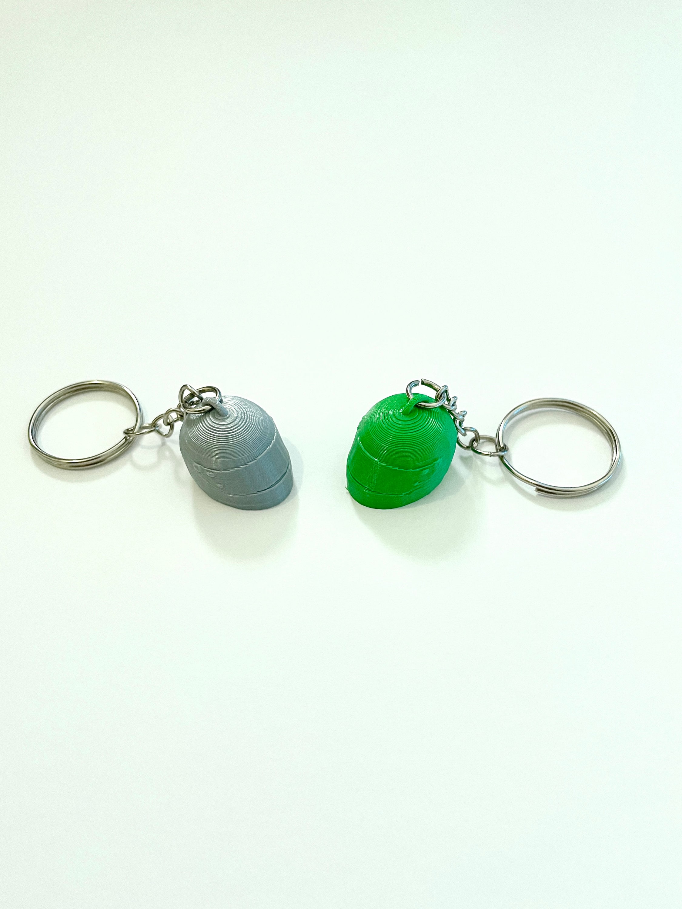 Helmet Keychain Race Helmet - 3D Printed Perfect Gift for F1 Cars Motorcycle Racing fans