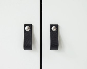 Leather handle | Black