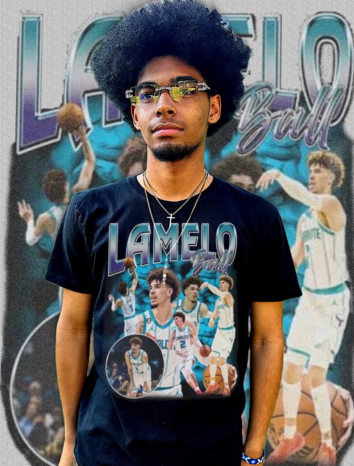 Awesome SLAM Cover Tee – LaMelo Ball T-shirt - T-ShirtTop